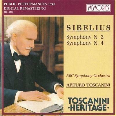 Sinfonia n.2 - CD Audio di Jean Sibelius,Arturo Toscanini
