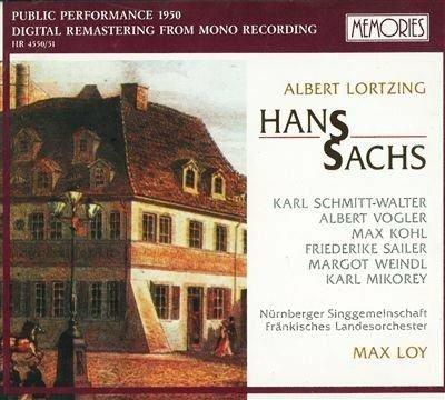Hans Sachs - CD Audio di Gustav Albert Lortzing