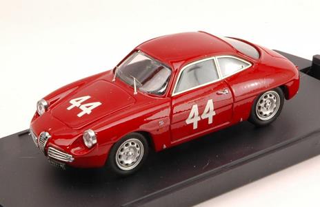 Alfa Romeo Giulietta Sz #44 Retired Targa Florio 1960 Kim Pedretti 1:43 Model Bg7217