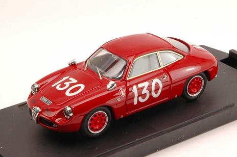 Alfa Romeo Giulietta Sz #130 43Th Targa Florio 1969 Bruschi / Spataro 1:43 Model Bg7247