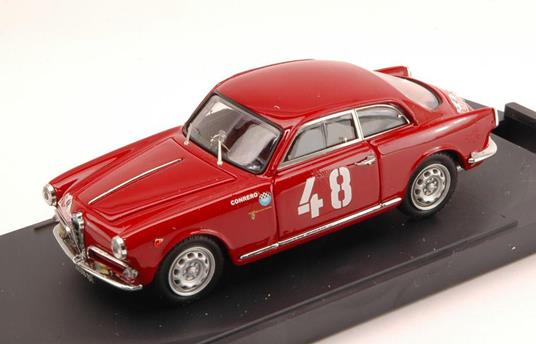 Alfa Romeo Giulietta Sprint #48 Rally Sestriere 1958 Ada Pace 1:43 Model Bg7248