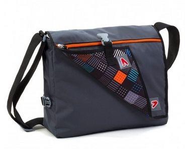 Borsa a tracolla Seven Groove steel grey - 4