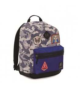 Cartoleria Zaino scuola americano Invicta Rise. Camo Invicta
