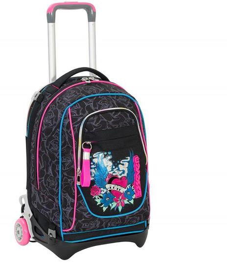 Zaino trolley New Jack Seven Lefleur Jet Black. Nero - 9