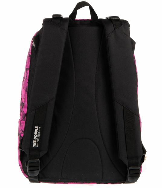 Zaino scuola reversibile Seven The Double Project Special Edition Fucsia - 7