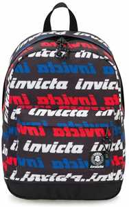 Cartoleria Zaino scuola Invicta New Way Logo Carlson Pro Lettering Multicolor Invicta