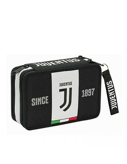 Astuccio accessoriato 3 zip Juventus - Seven - Cartoleria e scuola