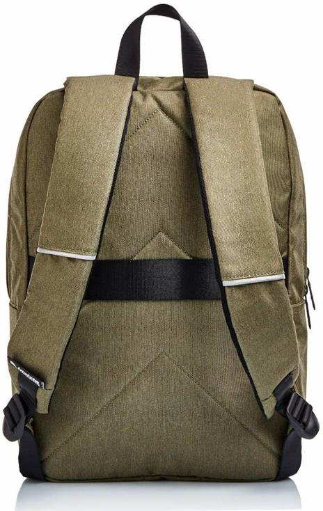 Zaino Invicta Easy Backpack M Carry On Verde militare - 4