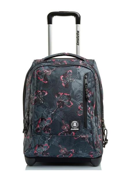 Zaino Trolley Invicta Tindy Fantasy Dark Bloom