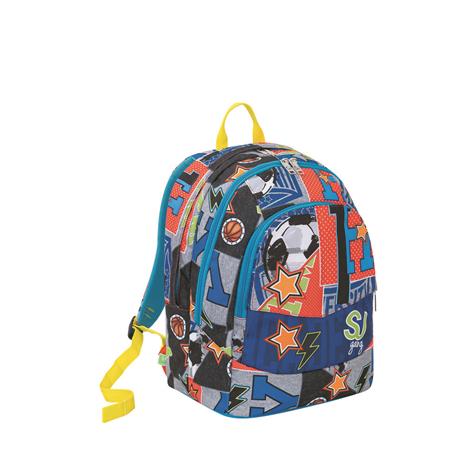 Zaino scuola Maxi Seven SJ Gang College & Sport Boy Flame Scarlet - 3