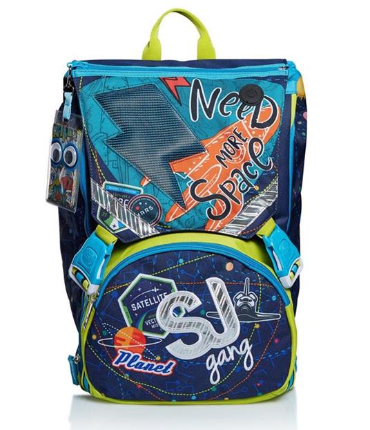 Zaino scuola sdoppiabile Big Seven SJ Gang Ledtech Boy Blue Deep. Blu -  Seven - Cartoleria e scuola | IBS