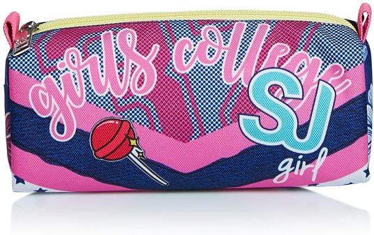 Astuccio bauletto Seven SJ Gang Girl Pinky College Candy Fuxia - 3