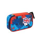 Astuccio accessoriato Quick Case Seven SJ Ever Flag Flame Scarlet. Rosso-Blu