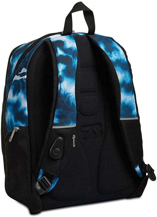 Zaino scuola Advanced Seven 7.1 Dip & Sky Blu 31x43x24 cm - 4