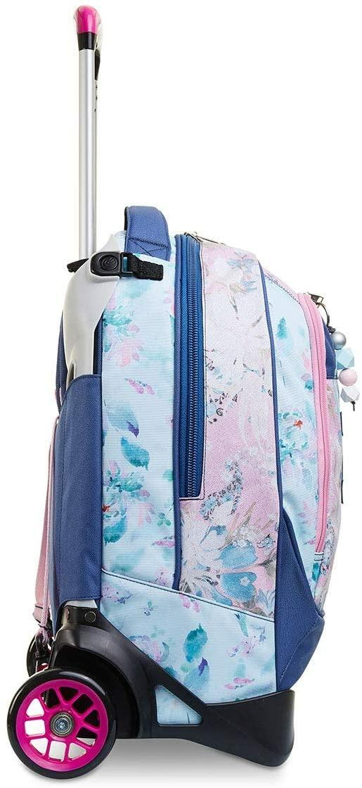 Zaino Trolley Jack 2WD Seven 7.1 Chic League Rosa - 37x51x27 cm - 3