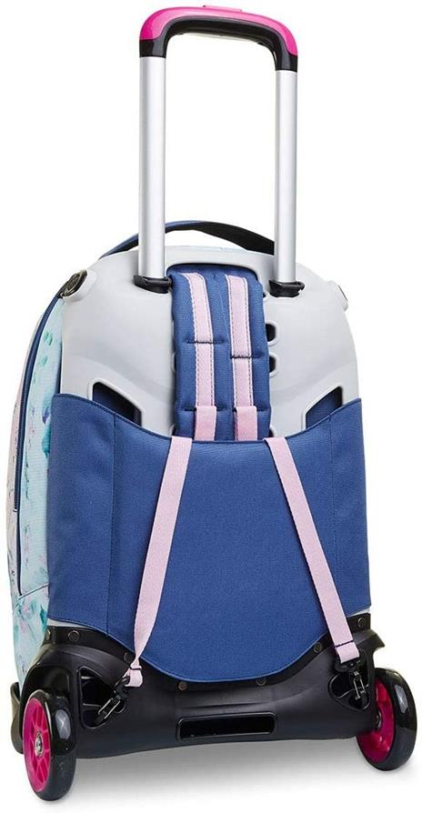 Zaino Trolley Jack 2WD Seven 7.1 Chic League Rosa - 37x51x27 cm - 4