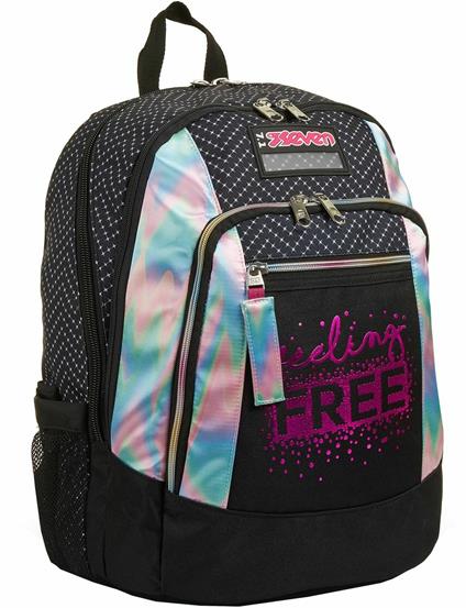 Zaino scuola Advanced Seven 7.1 Feeling Free Rosa 31x43x24 cm