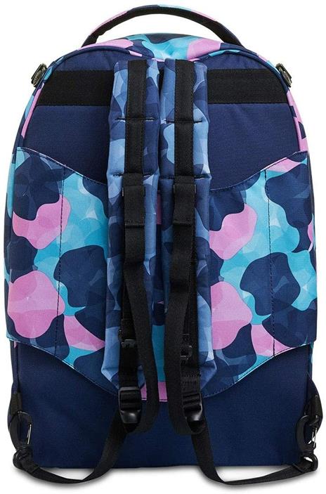 Zaino Trolley Jack 2WD Seven 7.1 Charming Girl Blu - 37x51x27 cm - 4