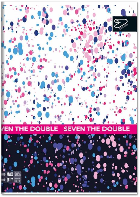 Quaderno Maxi A4 The Double Spring DT Girl 100 gr Quadretti grandi 5 mm - 3
