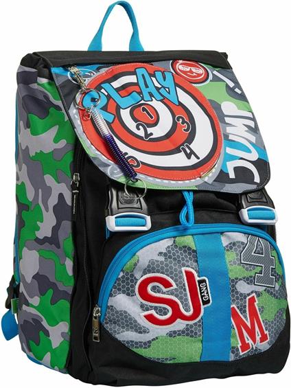 Zaino scuola sdoppiabile SJ Gang Sport Boy 27x41x16 cm