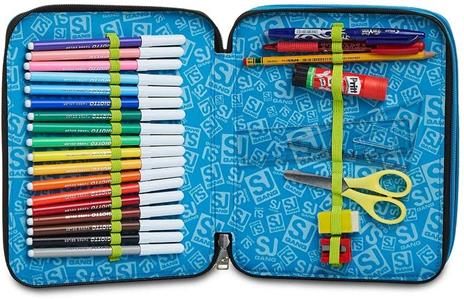 Astuccio Maxi SJ Gang Sport Boy - 25x19x5 cm - 2