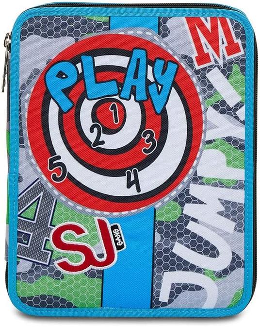 Astuccio Maxi SJ Gang Sport Boy - 25x19x5 cm - 6