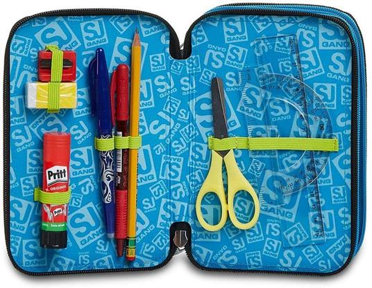 Astuccio 3 zip SJ Ledtech Spleedled Boy - 20x12,5x7 cm - 2