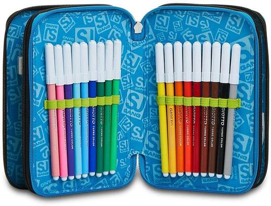 Astuccio 3 zip SJ Ledtech Spleedled Boy - 20x12,5x7 cm - 3