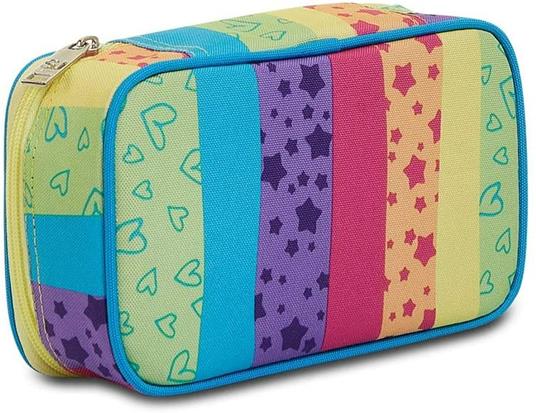 Astuccio organizzato Quick Case SJ Gang Multicolor Girl - 22x12,5x6,5 cm - 4