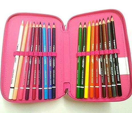 Astuccio 3 zip Barbie - 19,5x12,5x7 cm - 4