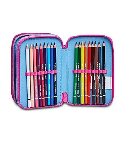 Astuccio 3 zip Frozen - 19,5x12,5x7 cm - 5