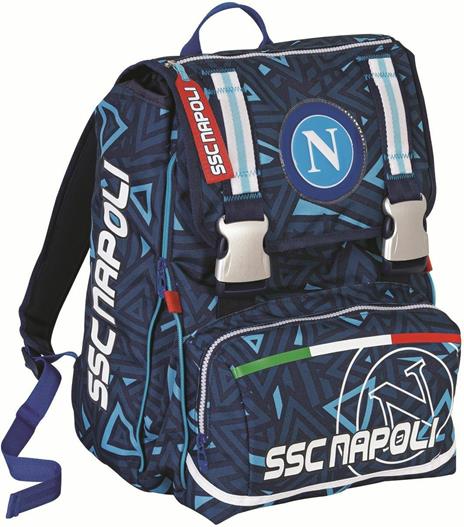 Zaino scuola doppio scomparto Napoli 28x41x13 cm