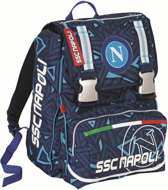 Zaino scuola doppio scomparto Napoli 28x41x13 cm