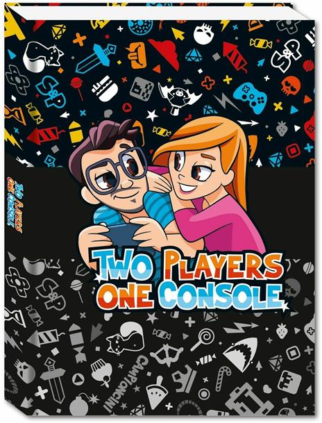 Diario Two Player One Console 2021-2022, 12 Mesi Pocket Assortito- 11,5x15,9 cm