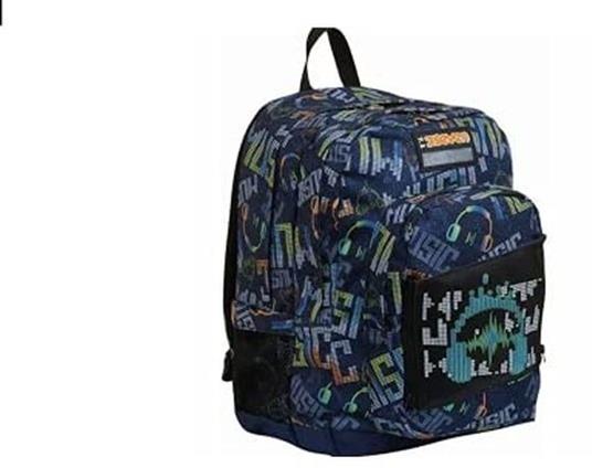 Zaino scuola freethink Seven Special Musicbrighting Assortito 33x44x20 cm - 3