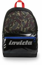 Zaino Invicta Colorblock Camo Barly Green - 32x43x19,5 cm