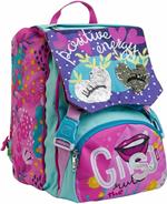 Zaino scuola sdoppiabile SJ Gang Facce da SJ Girl 27x41x16 cm