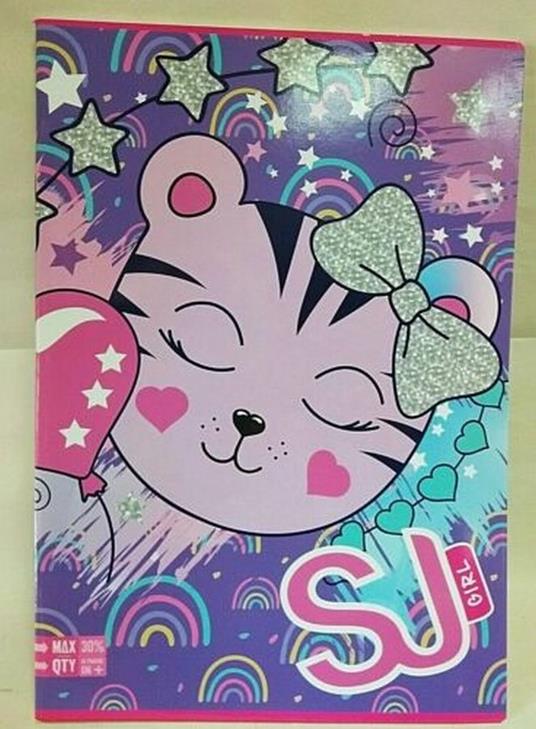 Quaderno maxi A4 SJ Gang Animali da SJ Righe 1-2 elementare - SJ -  Cartoleria e scuola