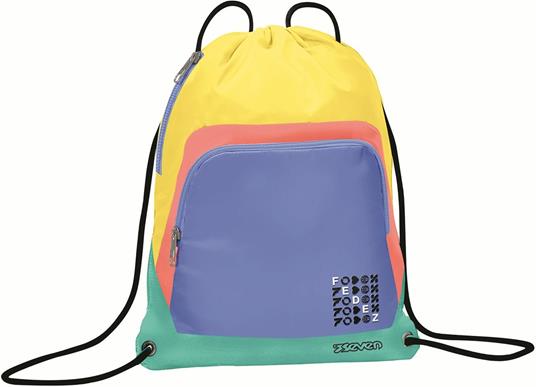 Zaino scuola Easy Backpack. Fedez x Seven, assortito 40 x 50 cm - 2