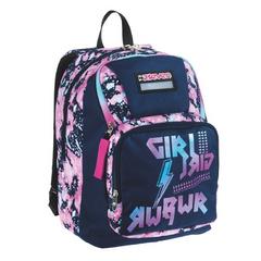 Zaino scuola Point Out Seven Drawingpin Girl, Blue Deep, 34 lt - 30 x 42 x 20 cm