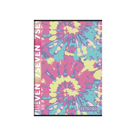 Quaderno A4 Maxi 96/100 Seven Girl. Quadretti grandi 5 mm - 20,5 x 29,5 cm - 5