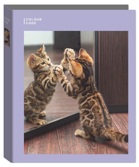 Copertina ad anelli A4 Maxi D30 Colour Code Animal S - 26 x 32 cm - 3