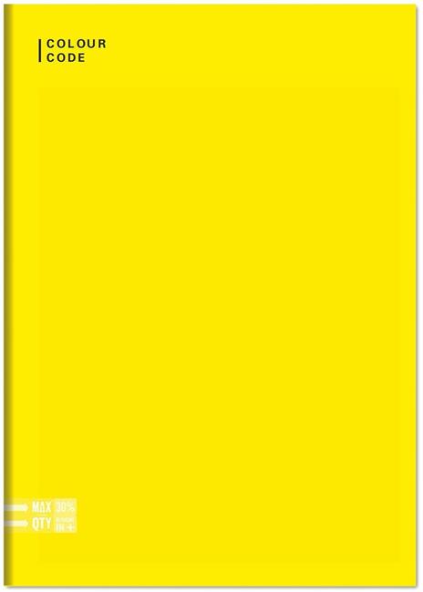 Quaderno A5 Standard 96/100 Colour Colour Code Colorful. Quadretti grandi 5 mm - 17 x 20,5 cm - 7