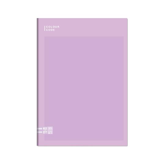 Quaderno A4 Maxi 96/100 Colour Code Pastel C. 1 Rigo - 20,5 x 29,5 cm - 3