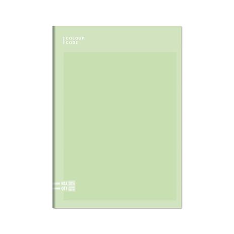 Quaderno A4 Maxi 96/100 Colour Code Pastel C. 1 Rigo - 20,5 x 29,5 cm - 6