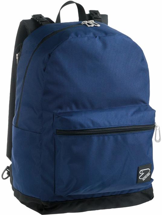 Zaino scuola Reversible Pockets Seven Blue Cashmere, Blue Marine, 29 lt - 33 x 44 x 16 cm