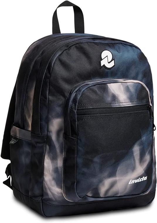 Zaino scuola Jelek Fantasy Invicta Backpack, Smoky Black - 32 x 43 x 25 cm - 3