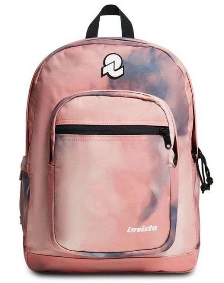 Zaino scuola Jelek Fantasy Invicta Backpack, Smoky Pink - 32 x 43 x 25 cm