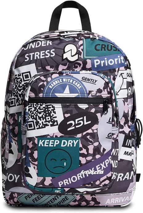 Zaino scuola Jelek Fantasy Invicta Backpack, Signs - 32 x 43 x 25 cm