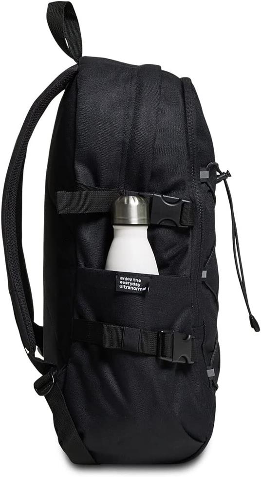 Zaino scuola Invict-Act Invicta Backpack, Jet Black - 31 x 47 x 19 cm - 2